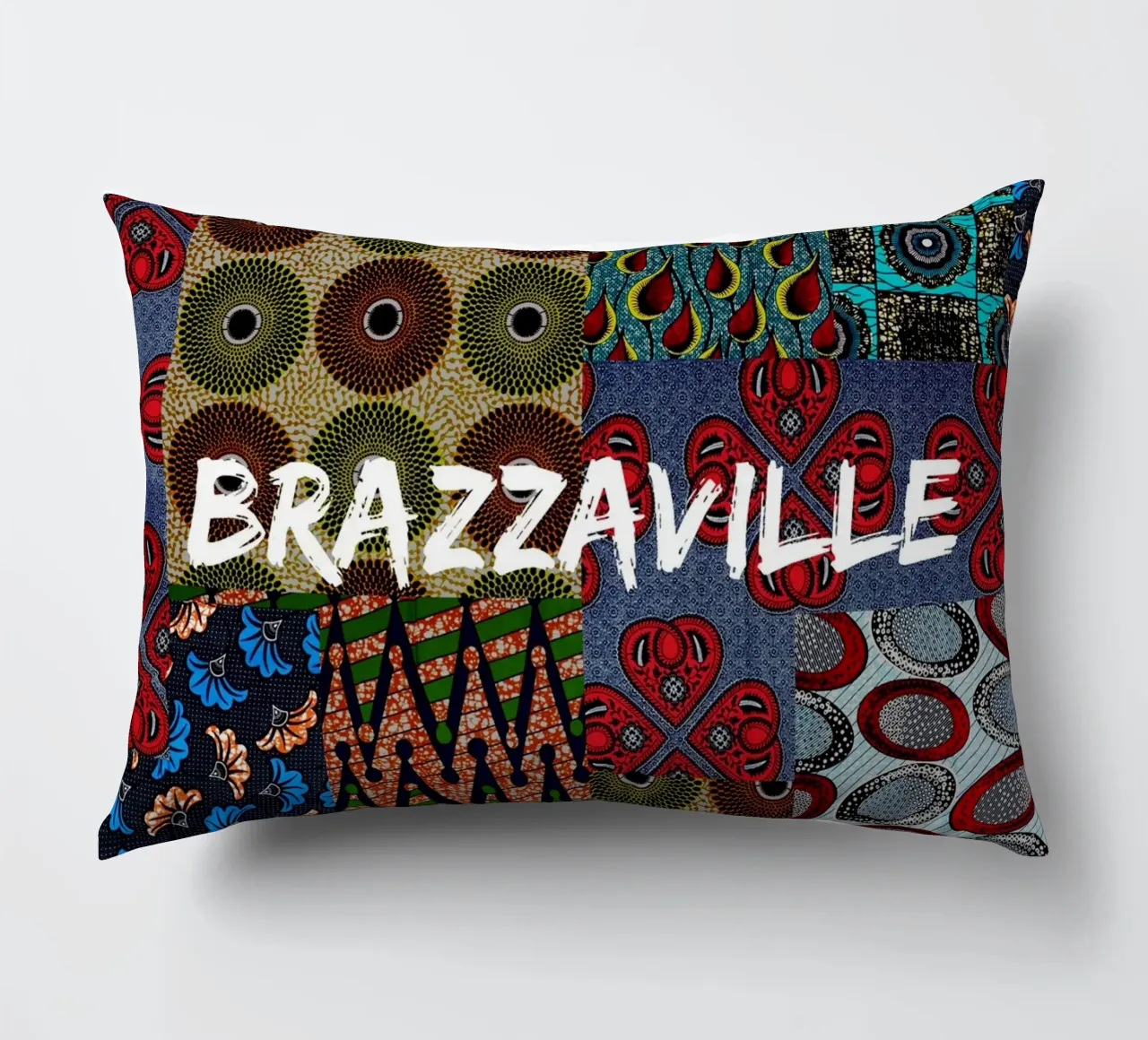 Brazzaville cuscino da Mathudace Créas