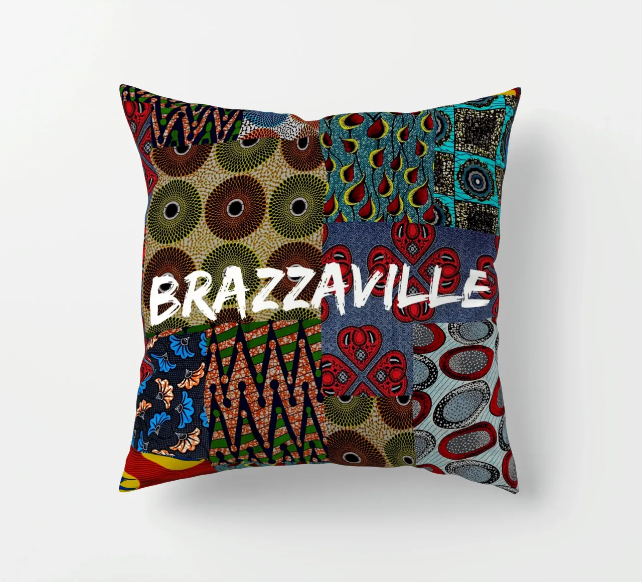Brazzaville cuscino da Mathudace Créas