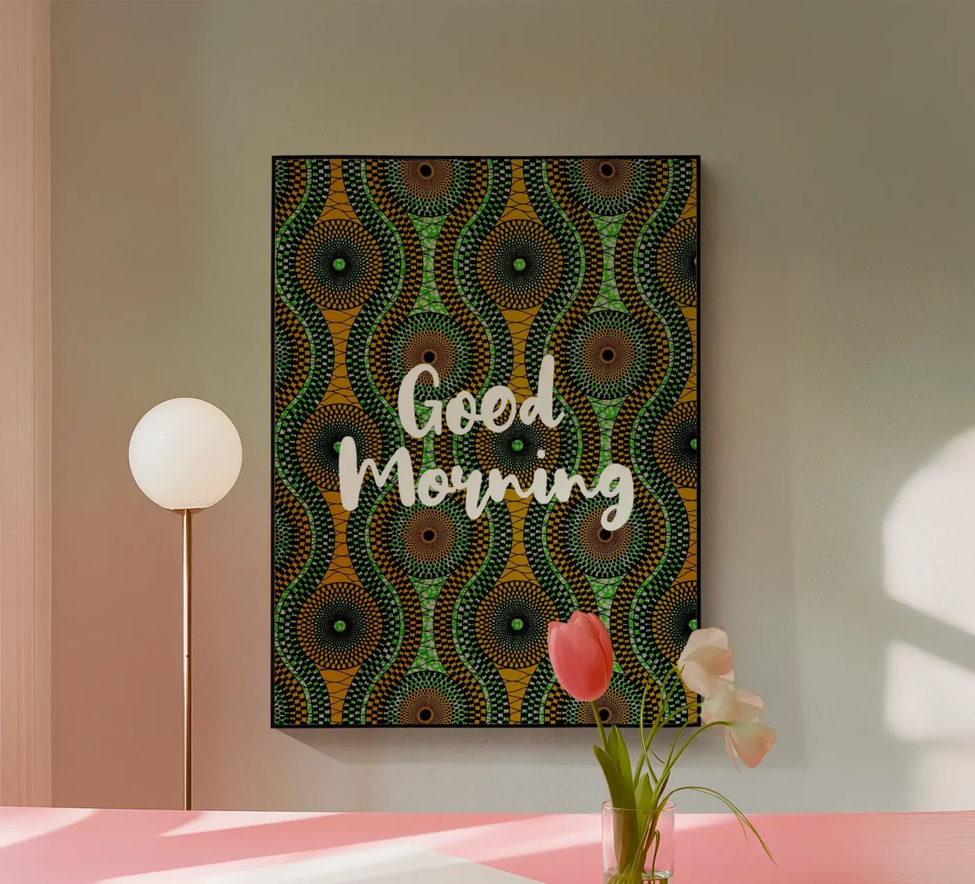 Good Morning plexiglass da Mathudace Créas