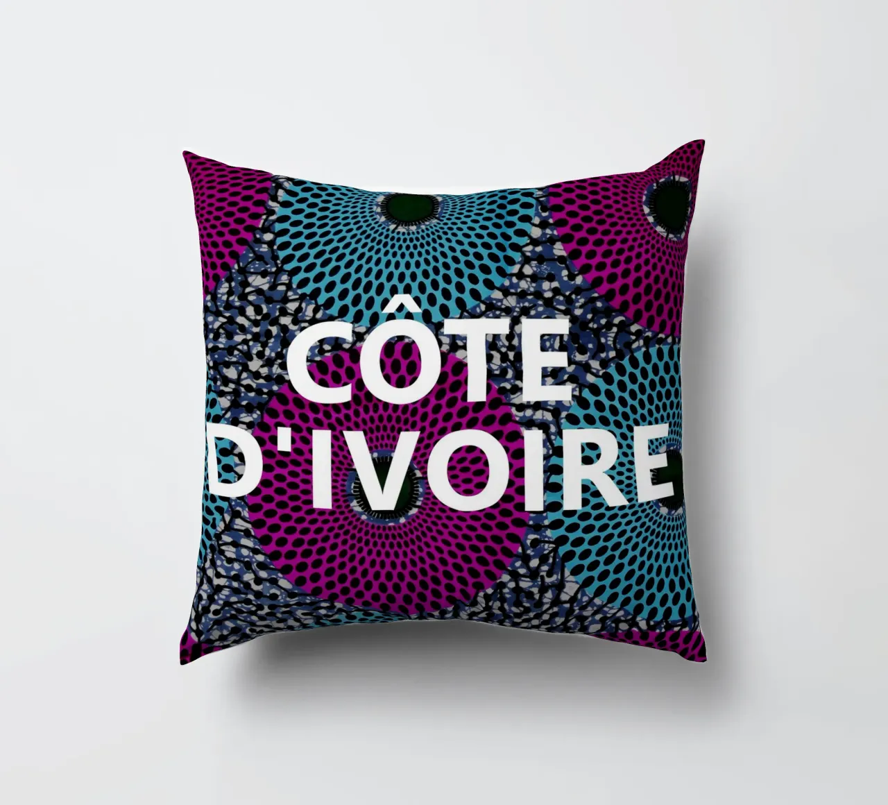 Côte d'Ivoire cuscino da Mathudace Créas
