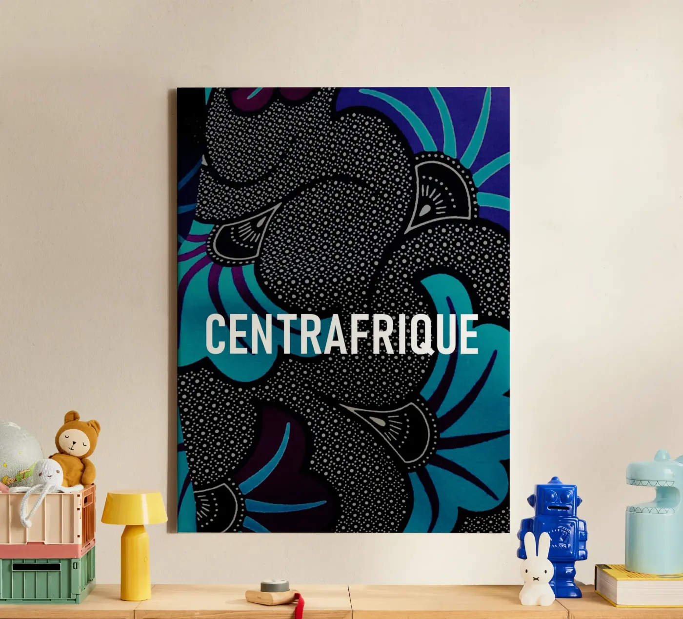Centrafrique canvas by Mathudace Créas
