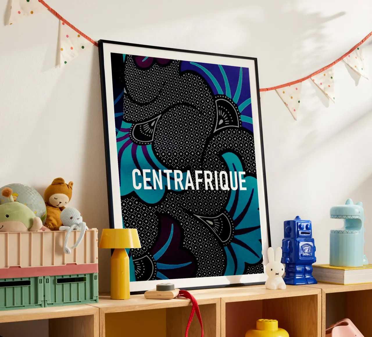 Centrafrique poster da Mathudace Créas