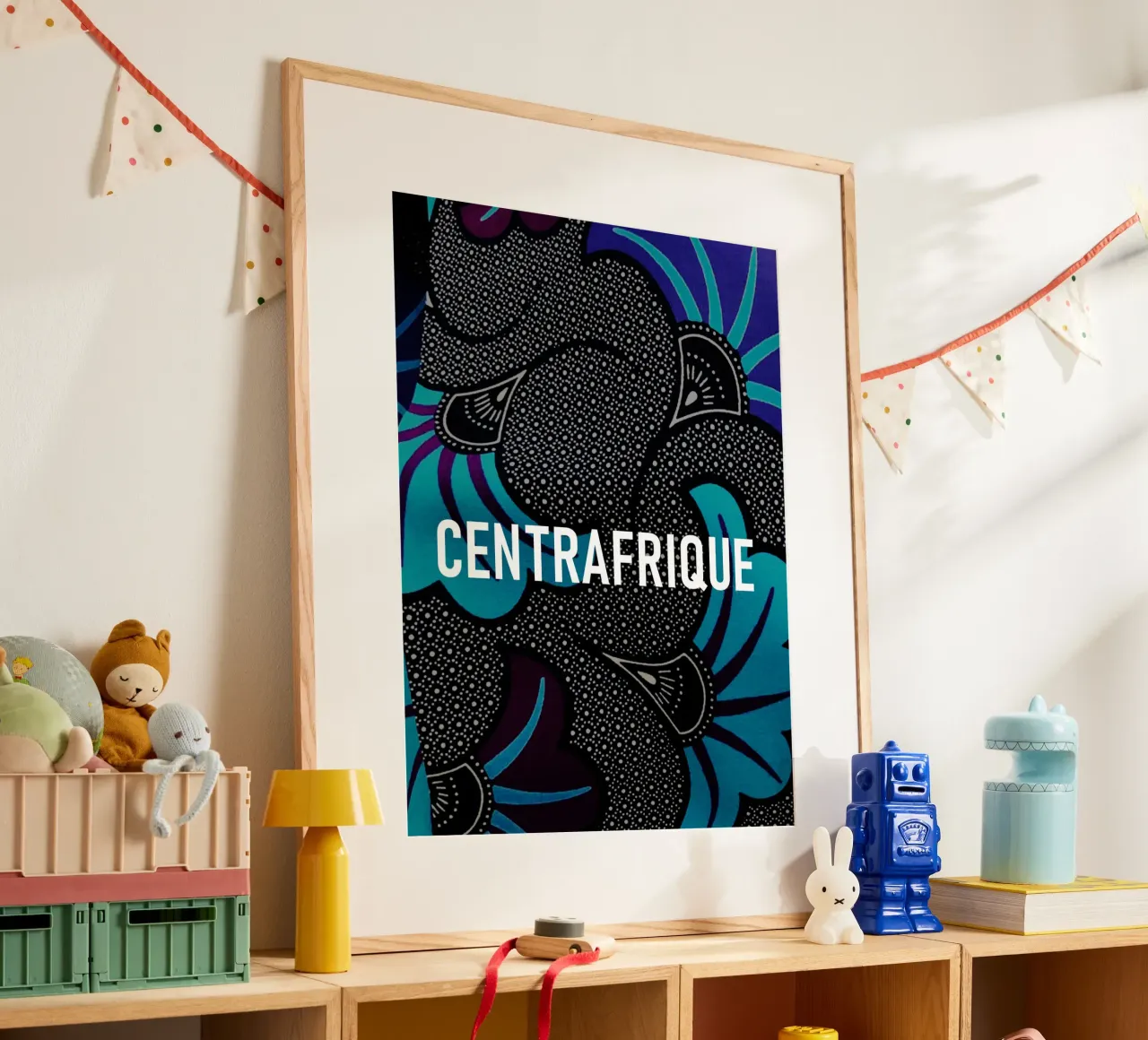 Centrafrique poster da Mathudace Créas