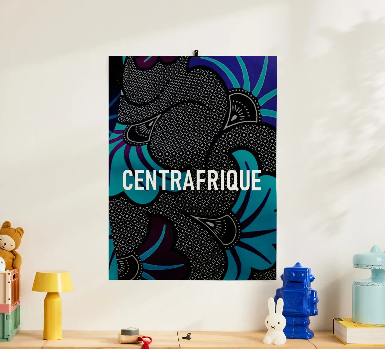 Centrafrique poster da Mathudace Créas
