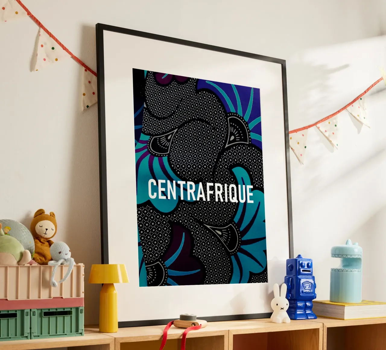 Centrafrique poster da Mathudace Créas