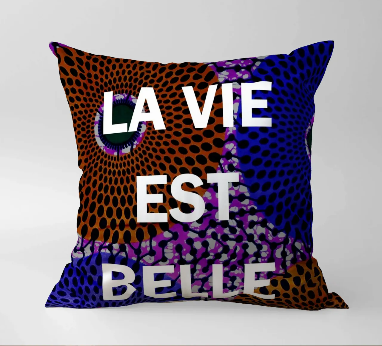 La vie est belle cuscino da Mathudace Créas