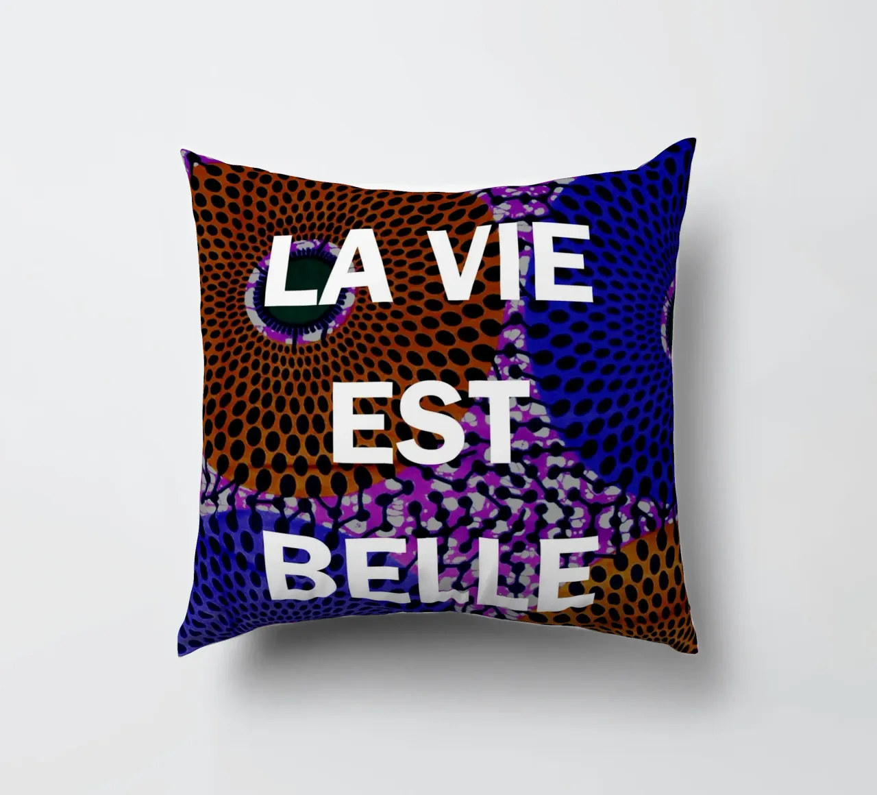 La vie est belle cuscino da Mathudace Créas