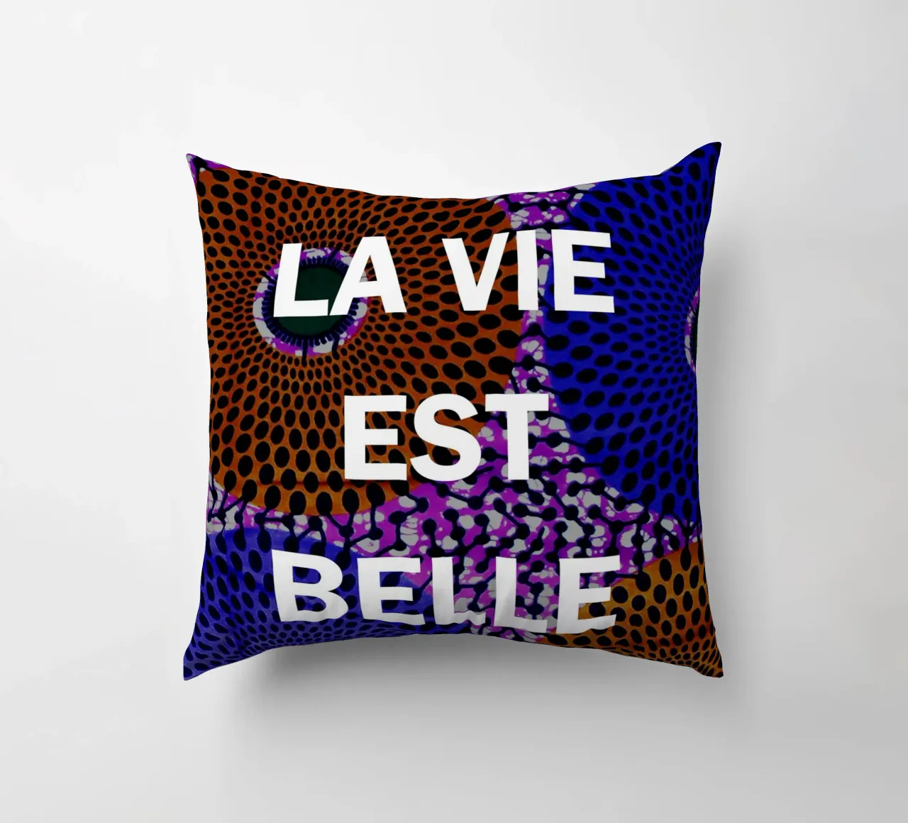 La vie est belle cuscino da Mathudace Créas