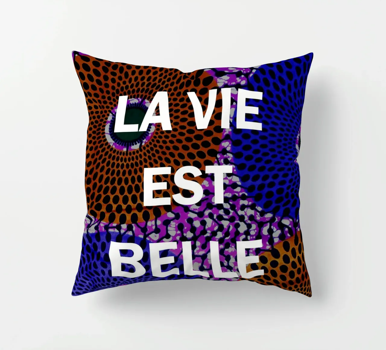 La vie est belle cuscino da Mathudace Créas