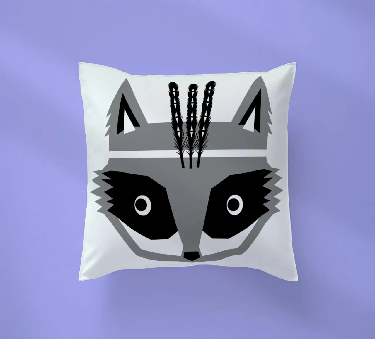 Southwest Raccoon cuscino da Charlotte Winter
