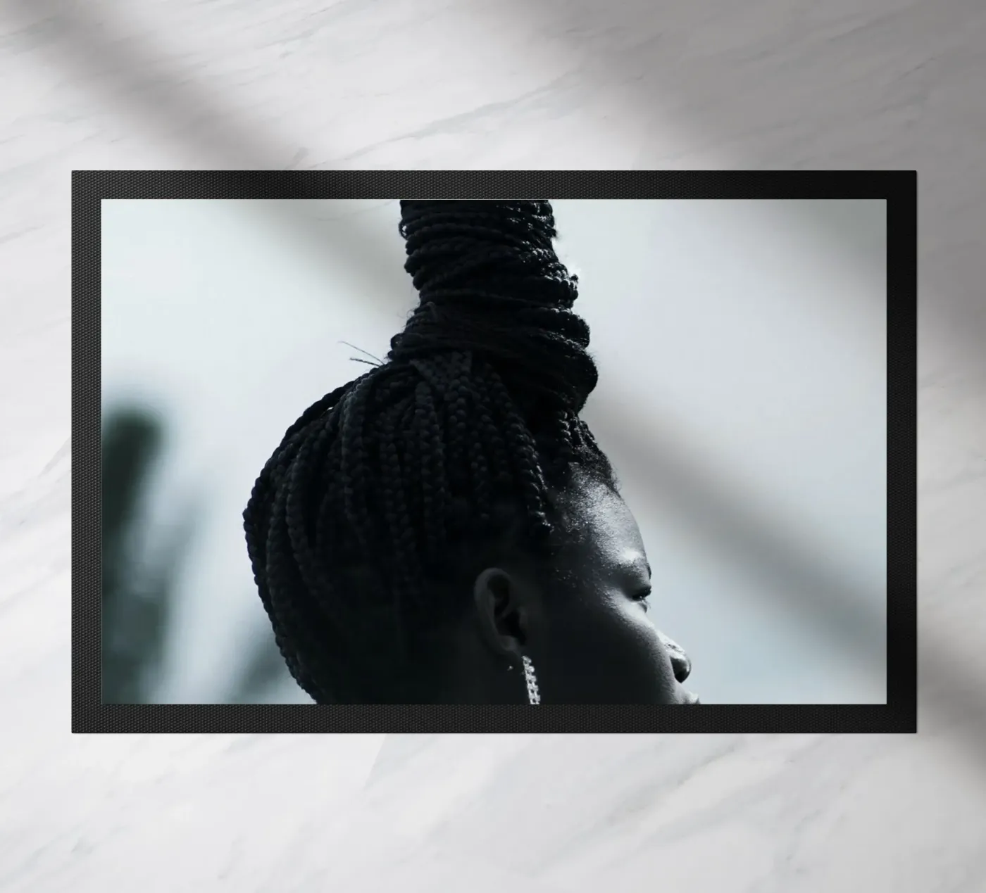 Afro Joy doormat by Mathudace Créas