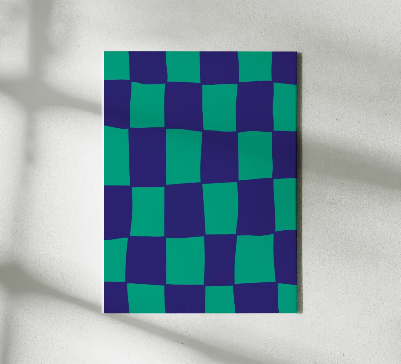 Checkers BG tela con Cornice a cassetta da Bytenar