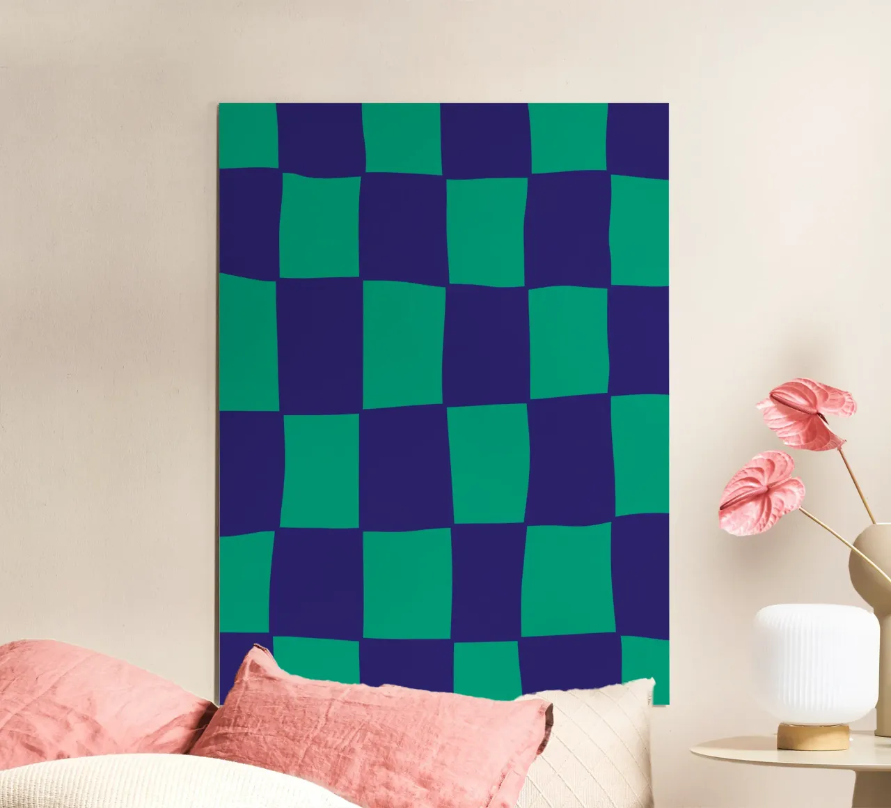 Checkers BG carta hahnemühle da Bytenar