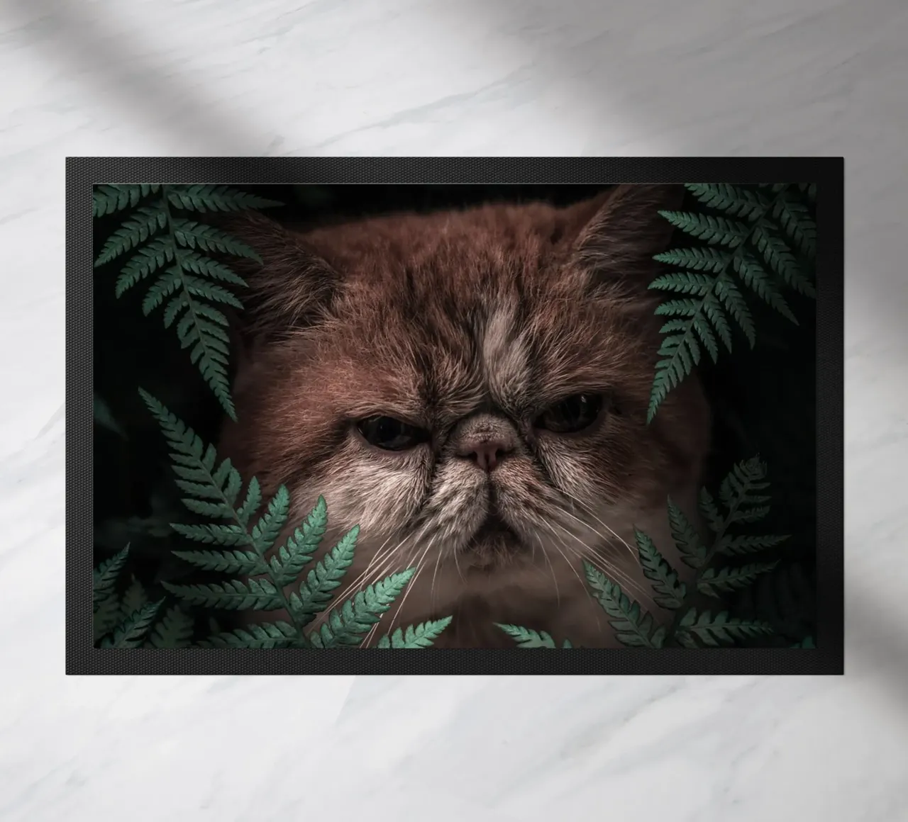 Gatto di picco in felci zerbino da arizrab