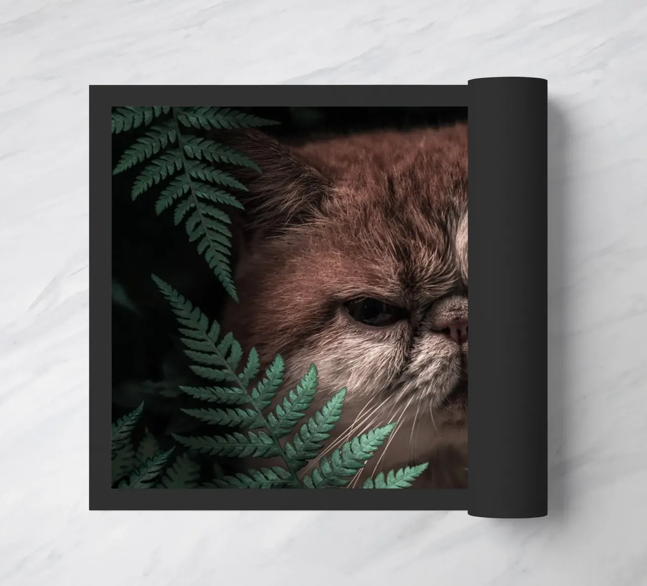 Gatto di picco in felci zerbino da arizrab