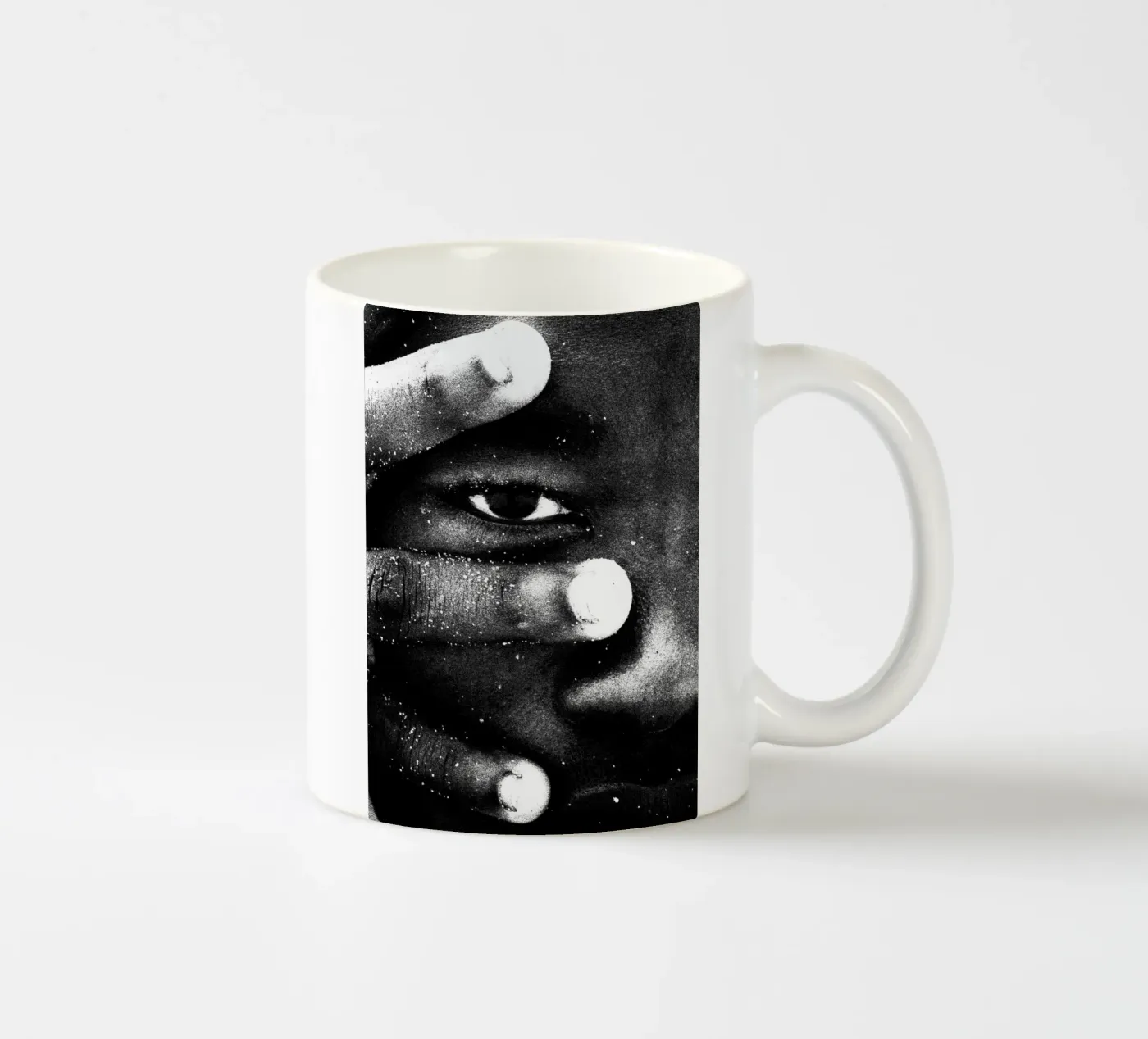 Afro Idyllic ceramic mug by Mathudace Créas