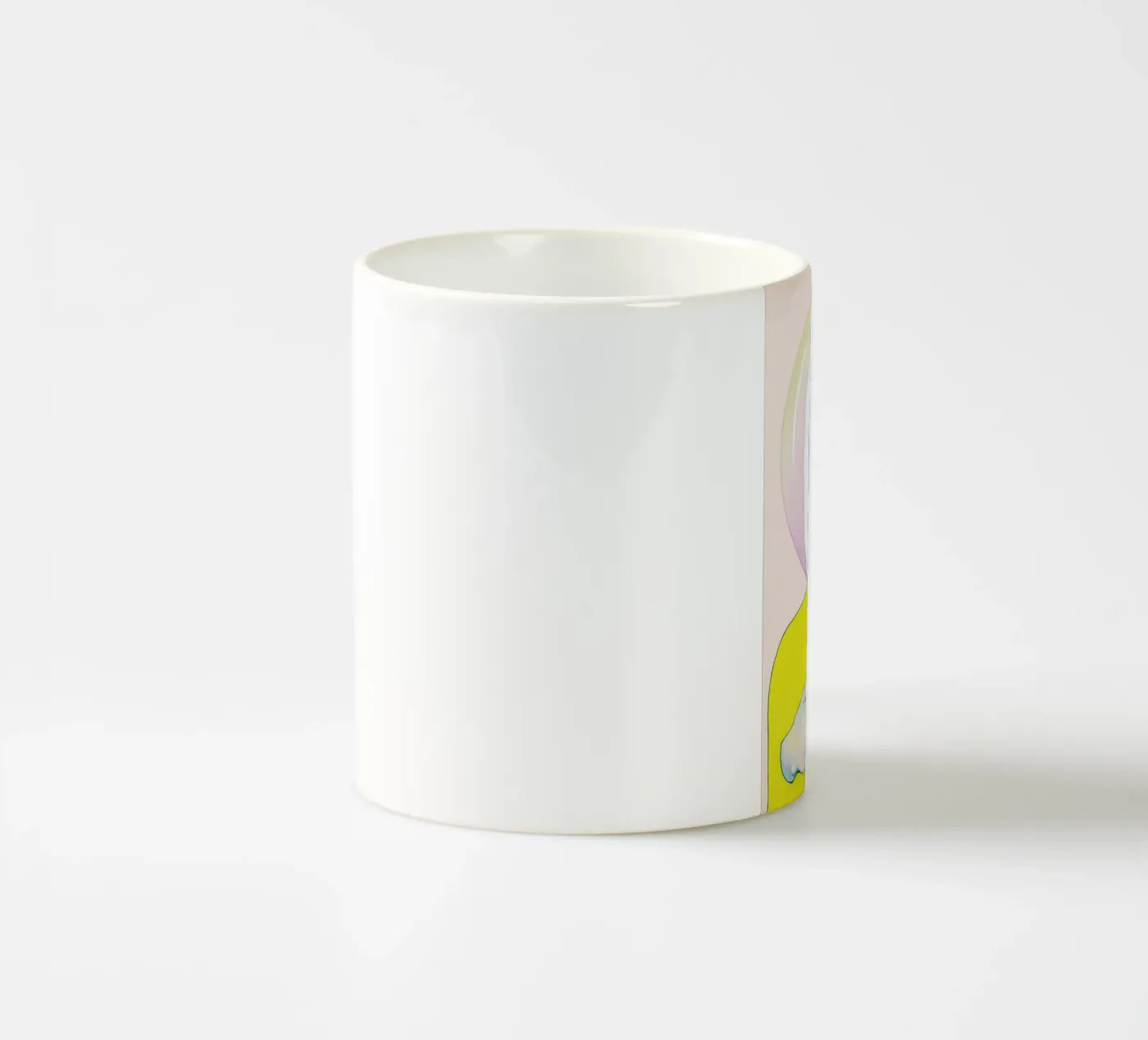 Alienated I ceramic mug by Natalie Foss