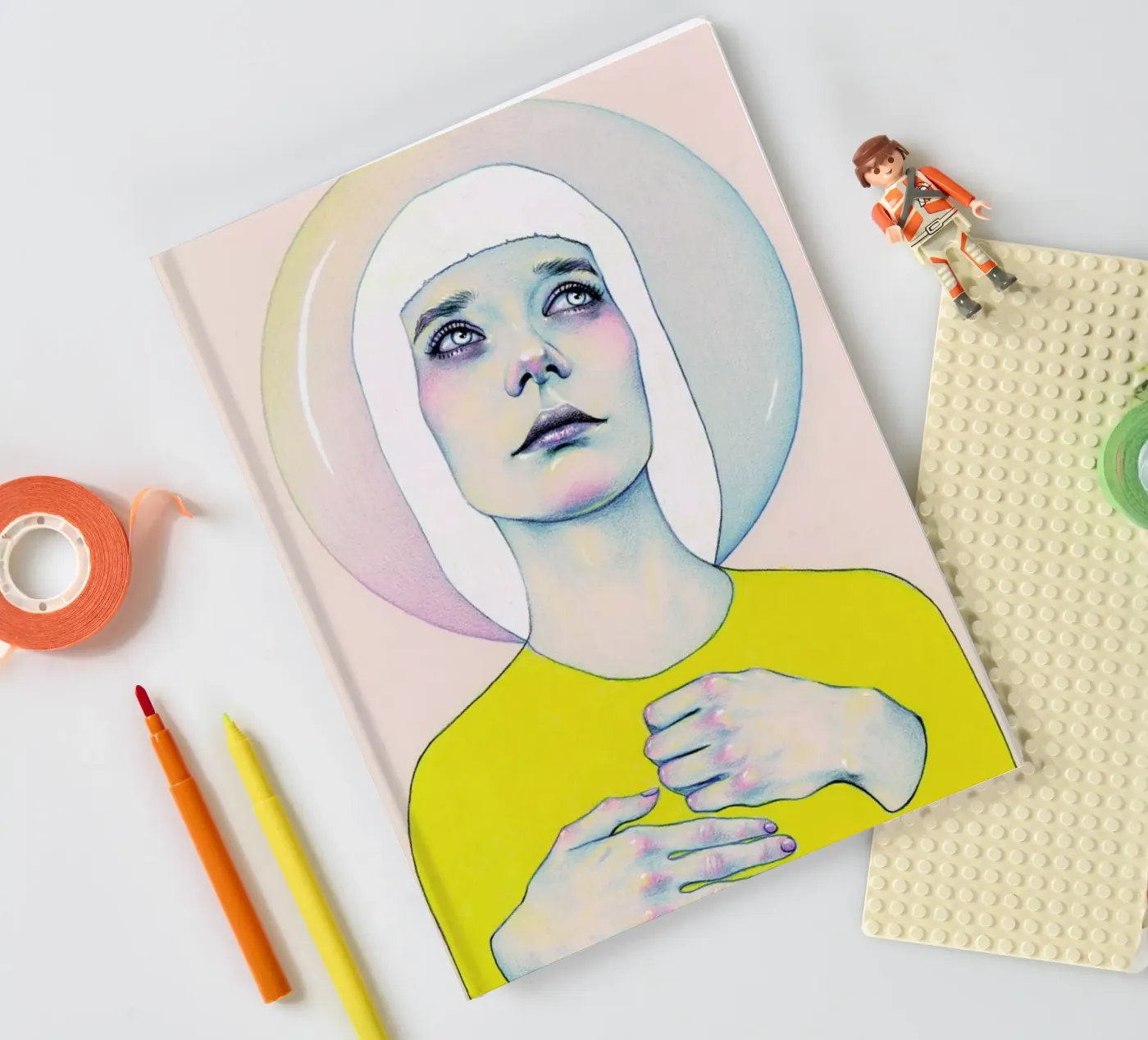 Alienated I notebook by Natalie Foss