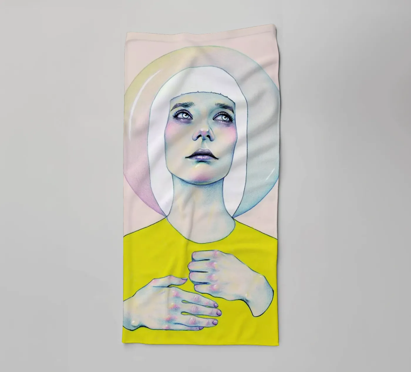 Alienated I badhanddoek van Natalie Foss