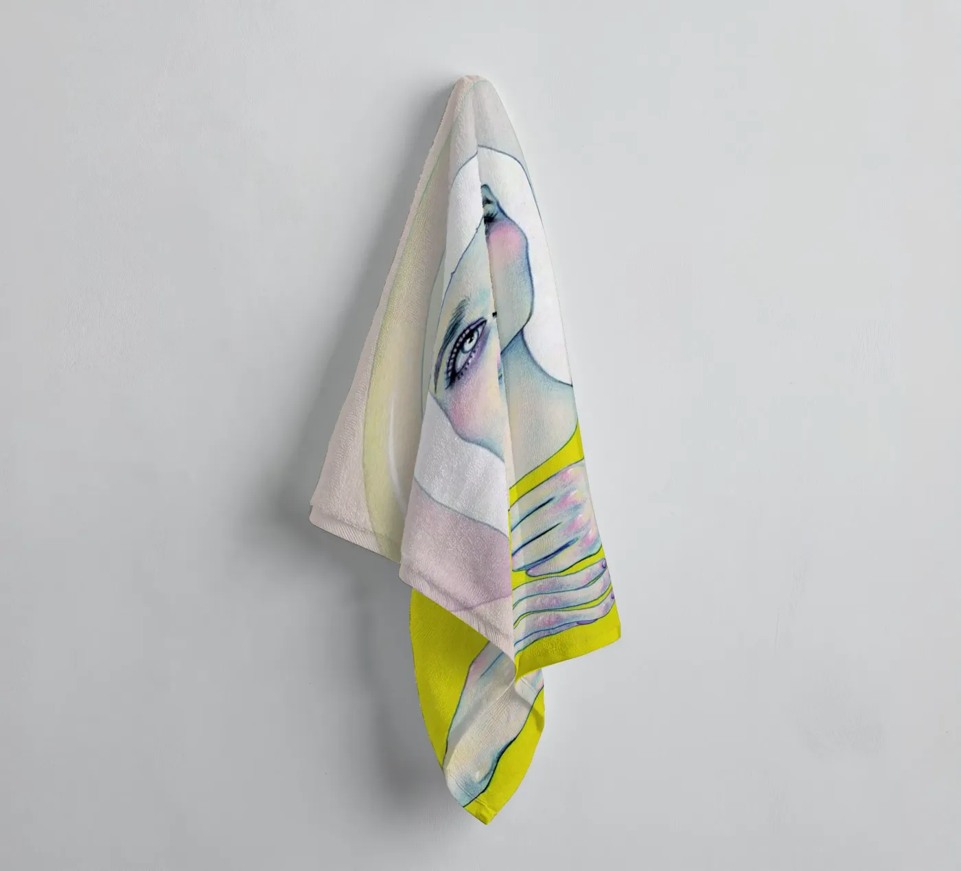 Alienated I badhanddoek van Natalie Foss