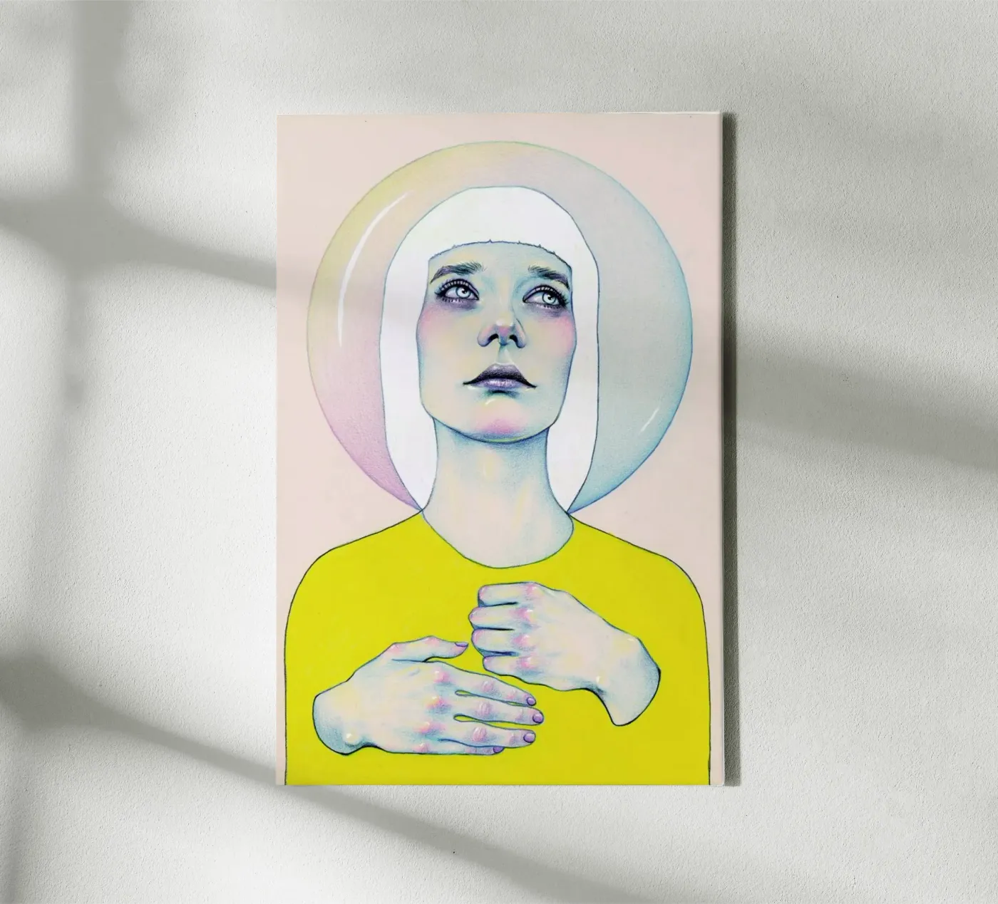 Alienated I canvas by Natalie Foss