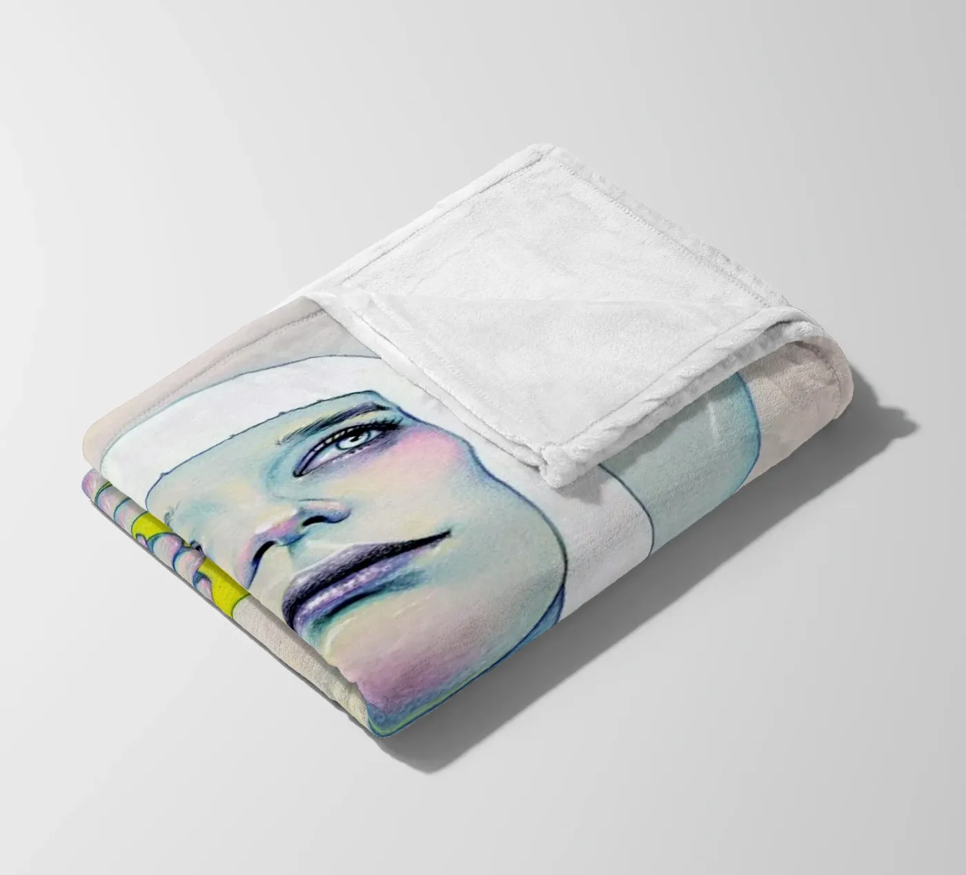Alienated I fleecedeken van Natalie Foss