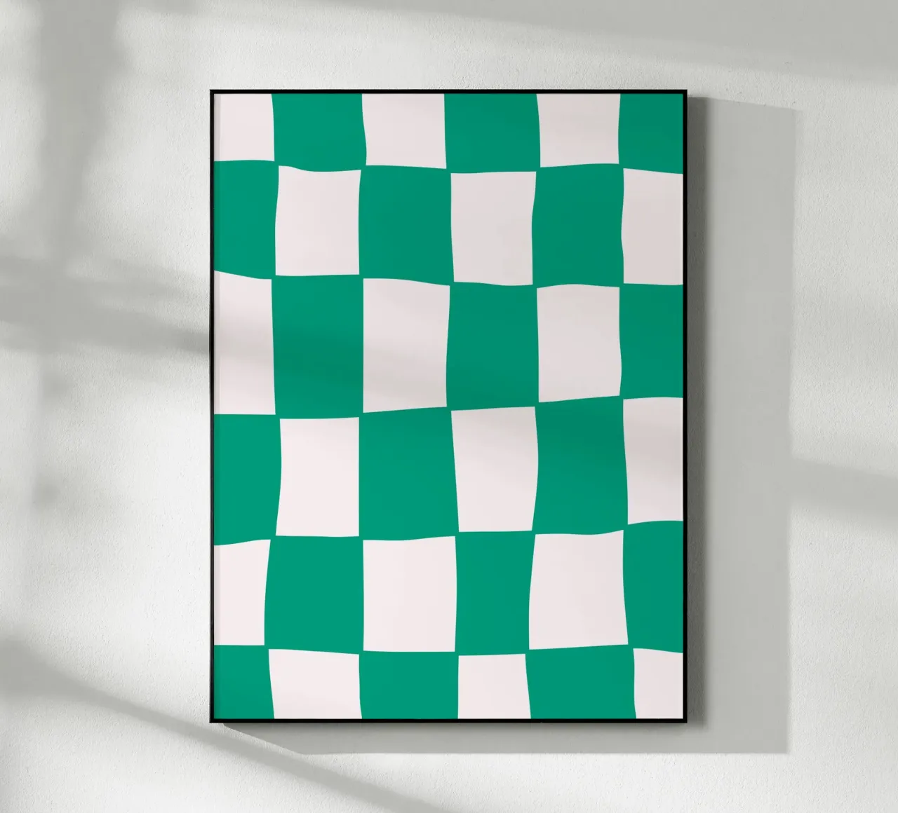 Checkers GW acrylic glass by Bytenar