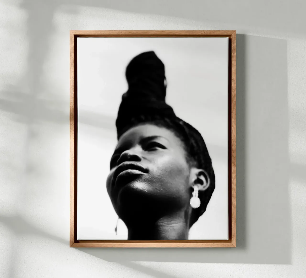 Afro Realm tela con Cornice a cassetta da Mathudace Créas