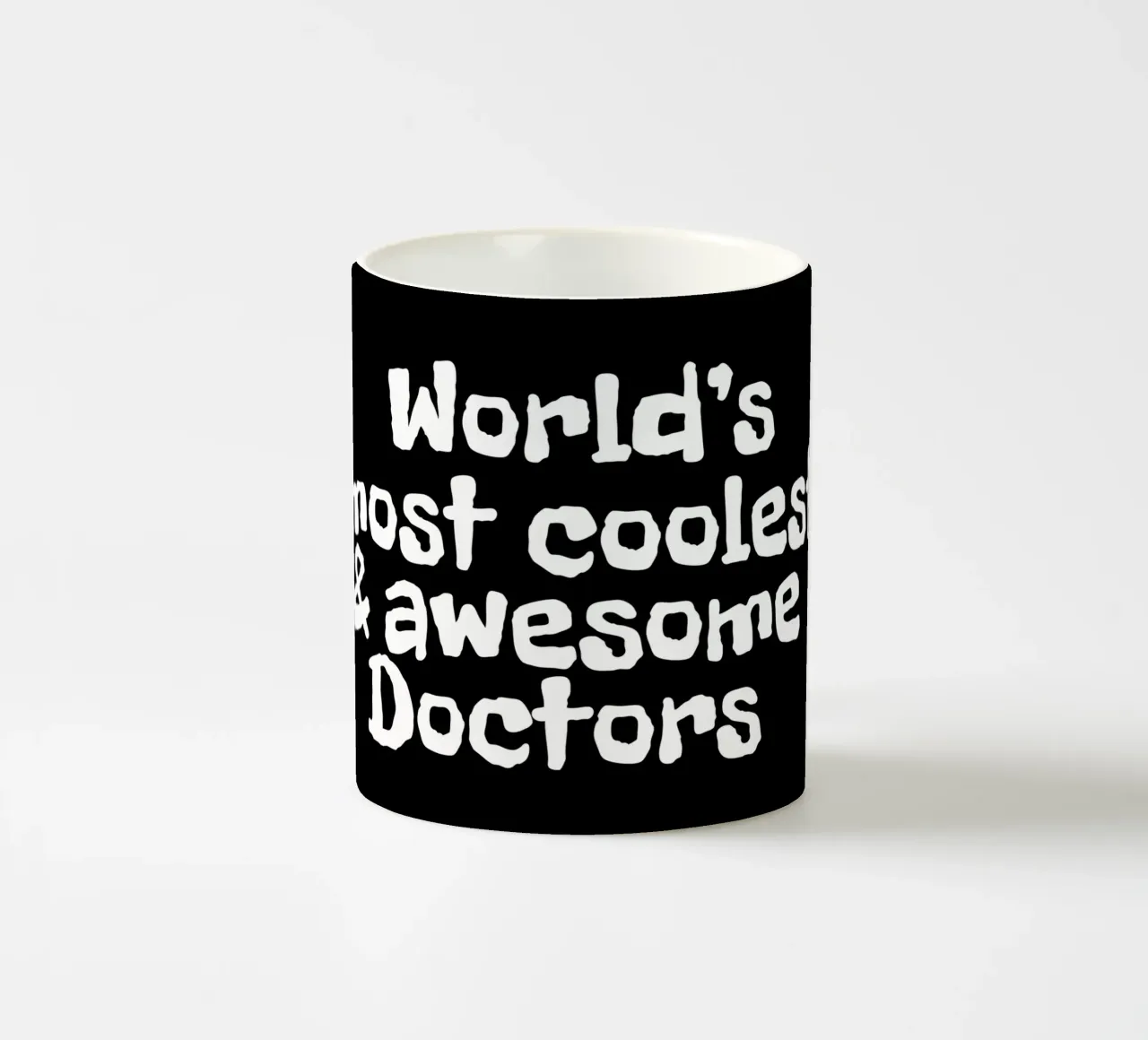 World's most coolest and awesome doctors tazza in ceramica da happieeagle
