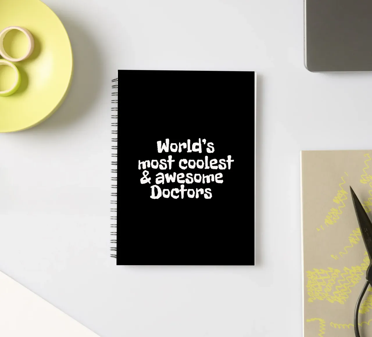 World's most coolest and awesome doctors spiral notebook by happieeagle