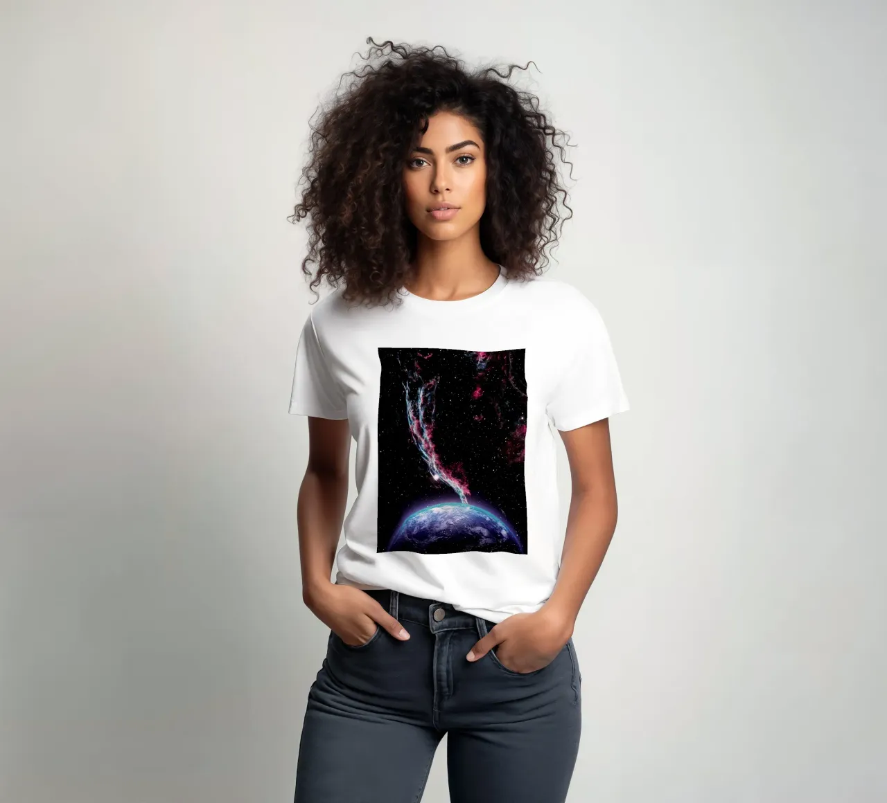 Spazio Terra t-shirt da arizrab
