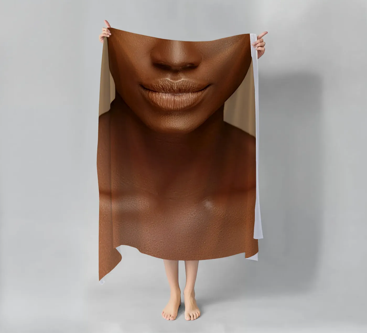 Afro Garden telo mare da Mathudace Créas