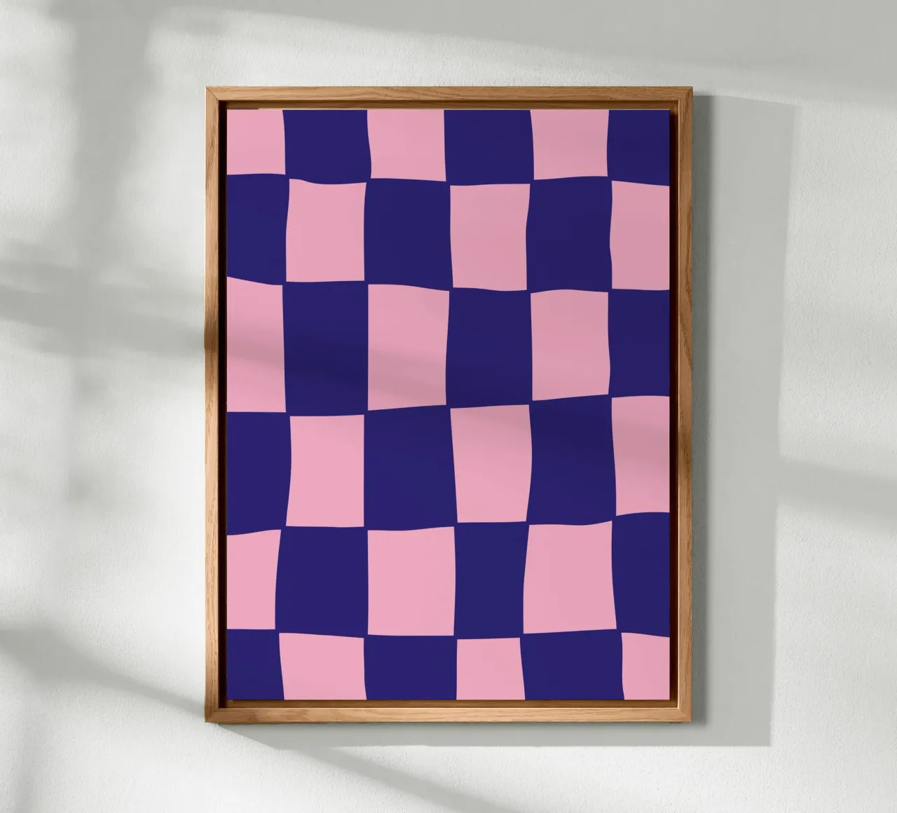 Checkers RB Alu-Dibond von Bytenar