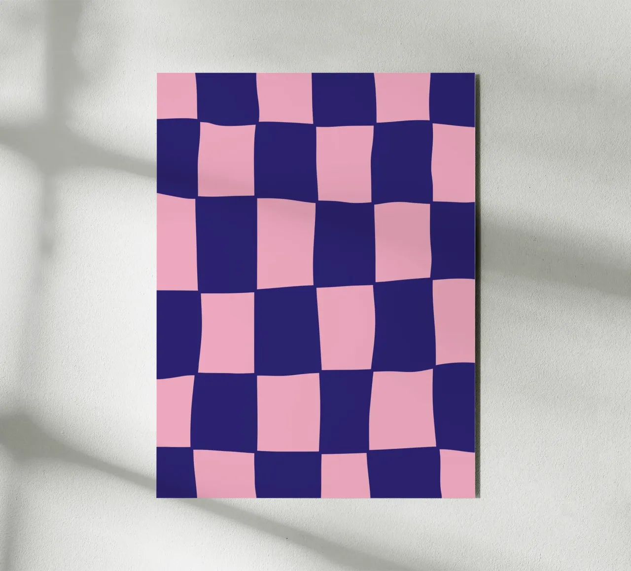 Checkers RB Alu-Dibond von Bytenar