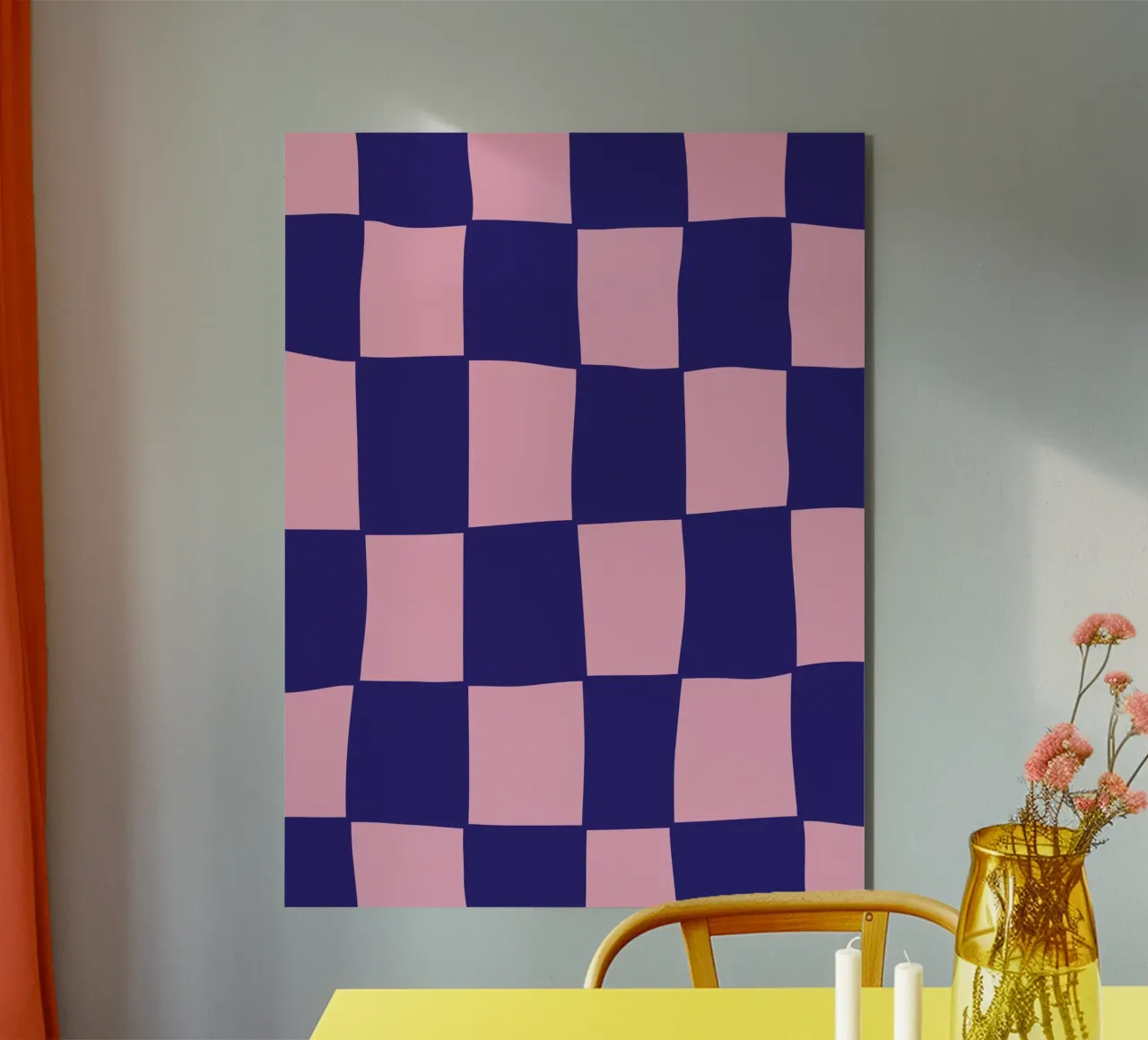 Checkers RB alluminio dibond da Bytenar