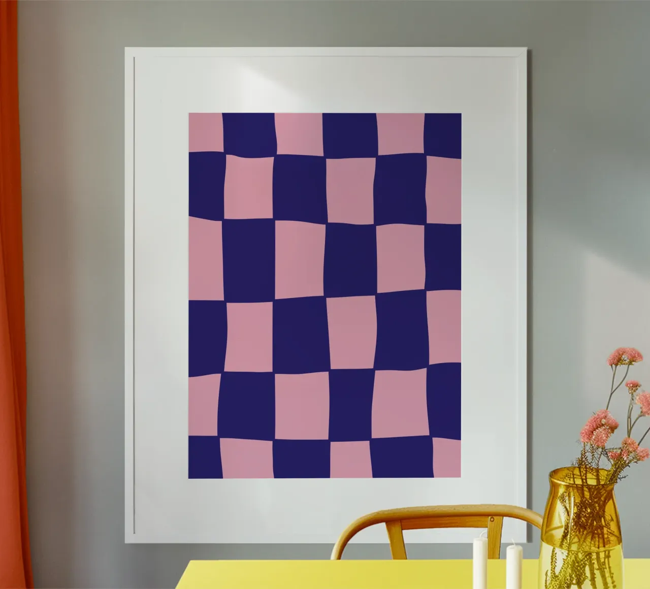 Checkers RB carta hahnemühle da Bytenar