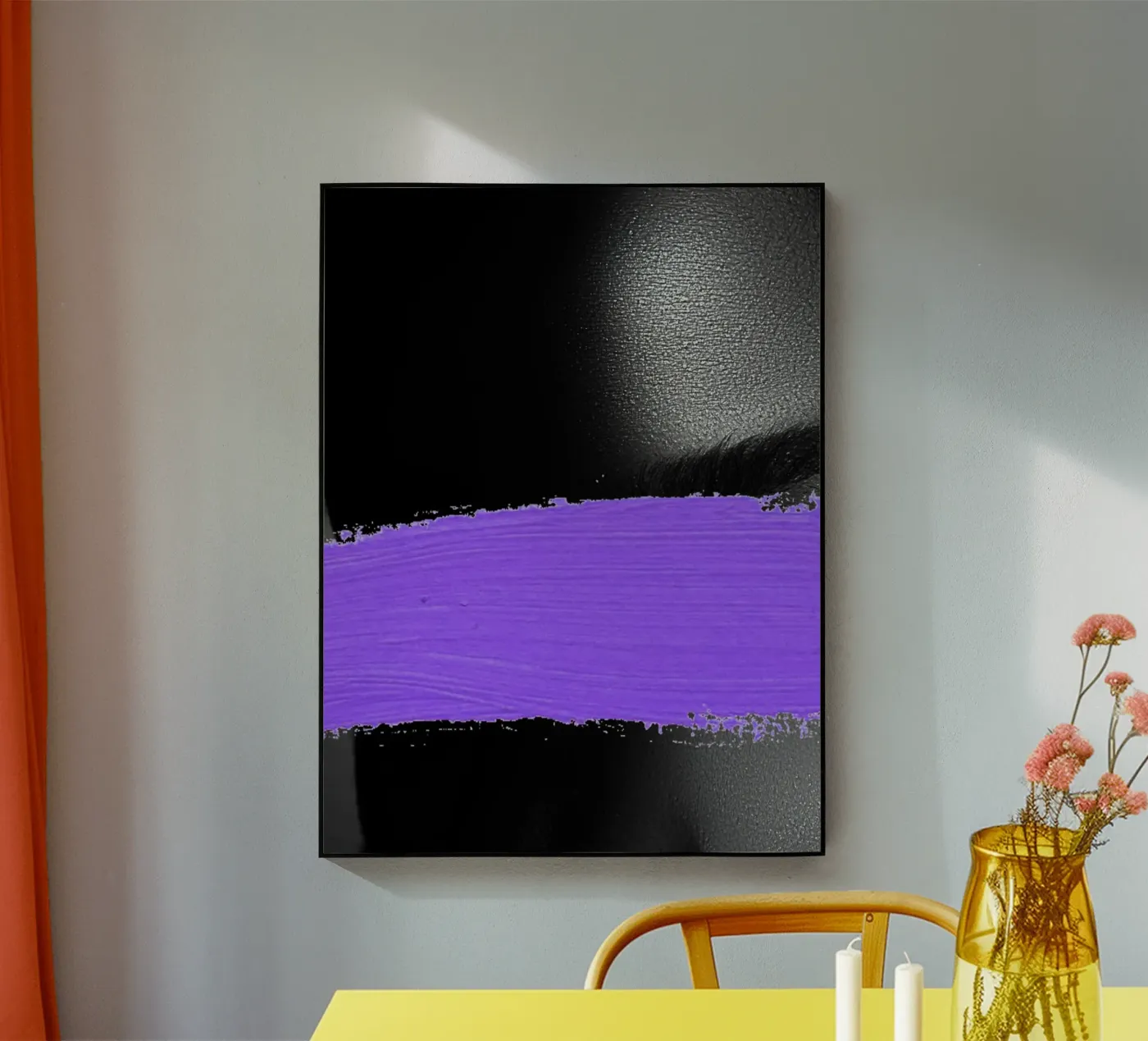 Afro Alive acryl van Mathudace Créas