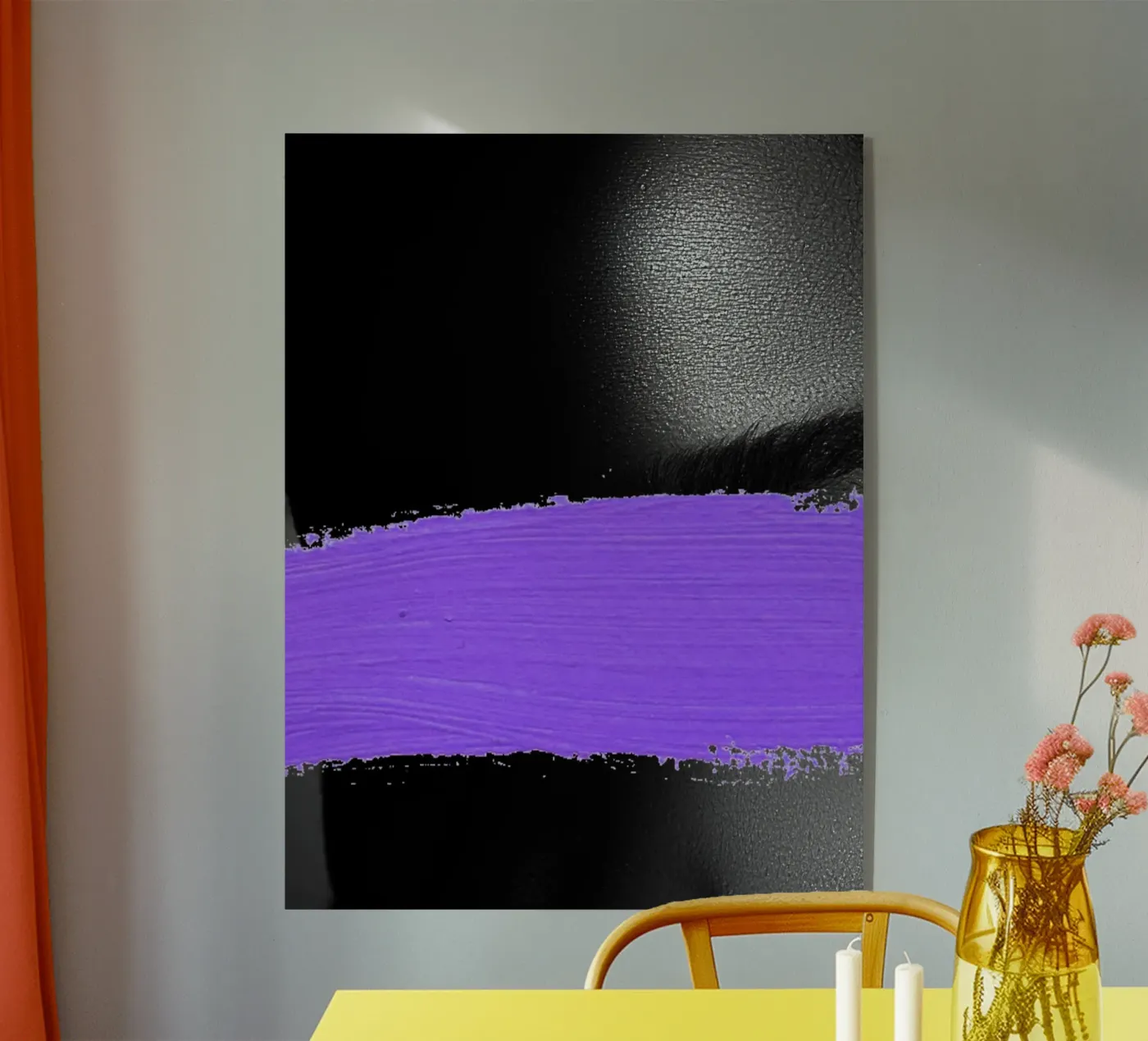 Afro Alive acryl van Mathudace Créas