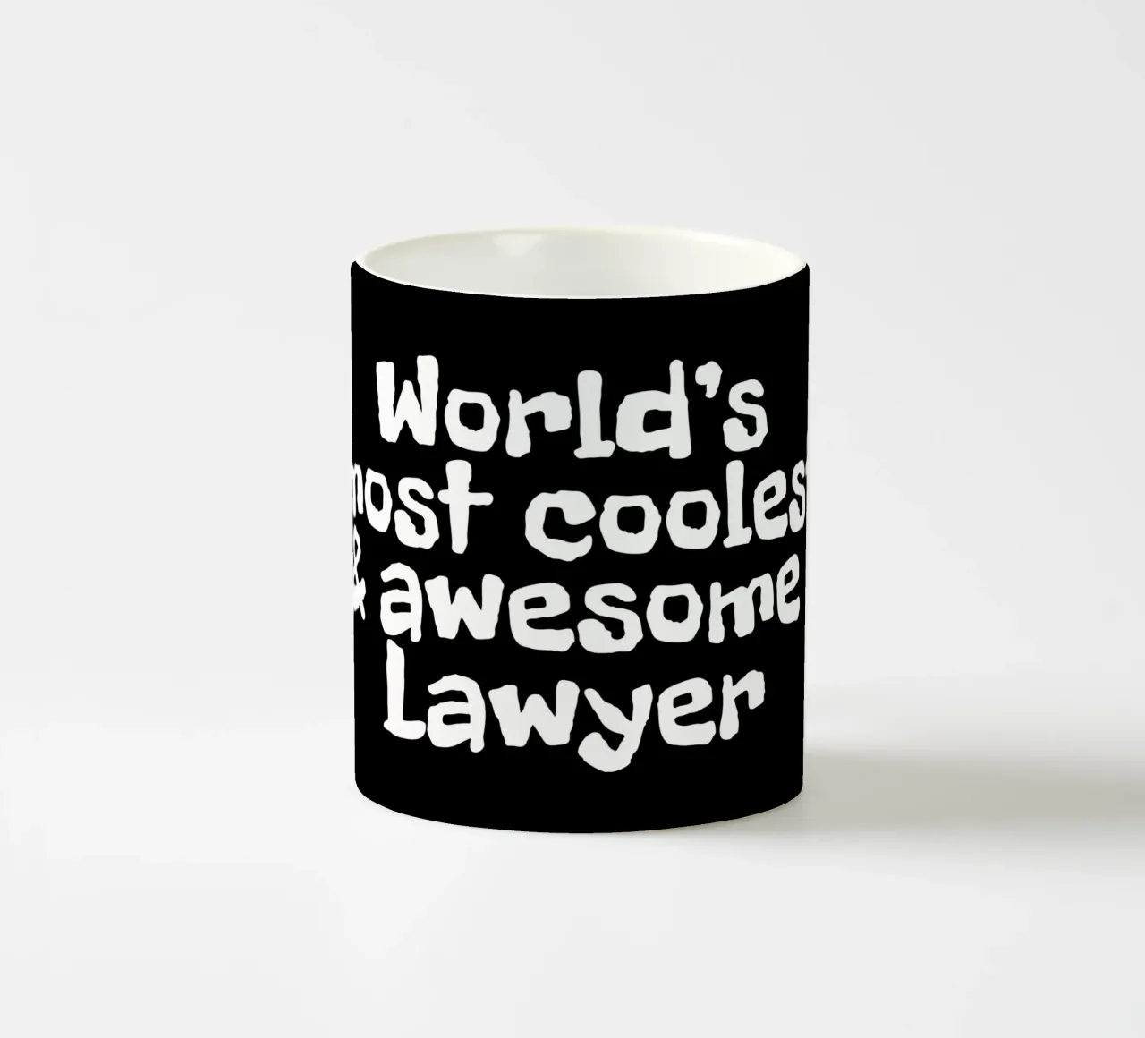 World's most coolest and awesome lawyer tazza in ceramica da happieeagle