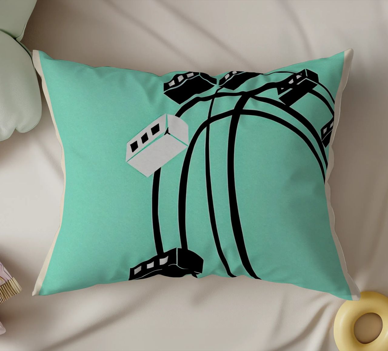 The Third Man cuscino da TheArtstudio
