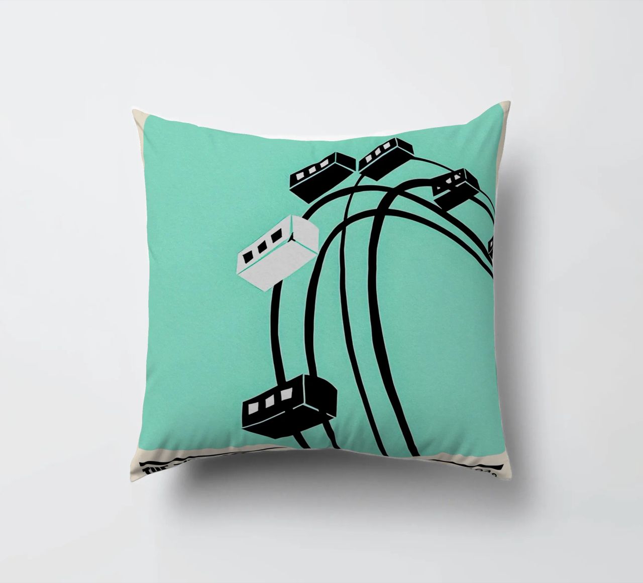The Third Man cuscino da TheArtstudio