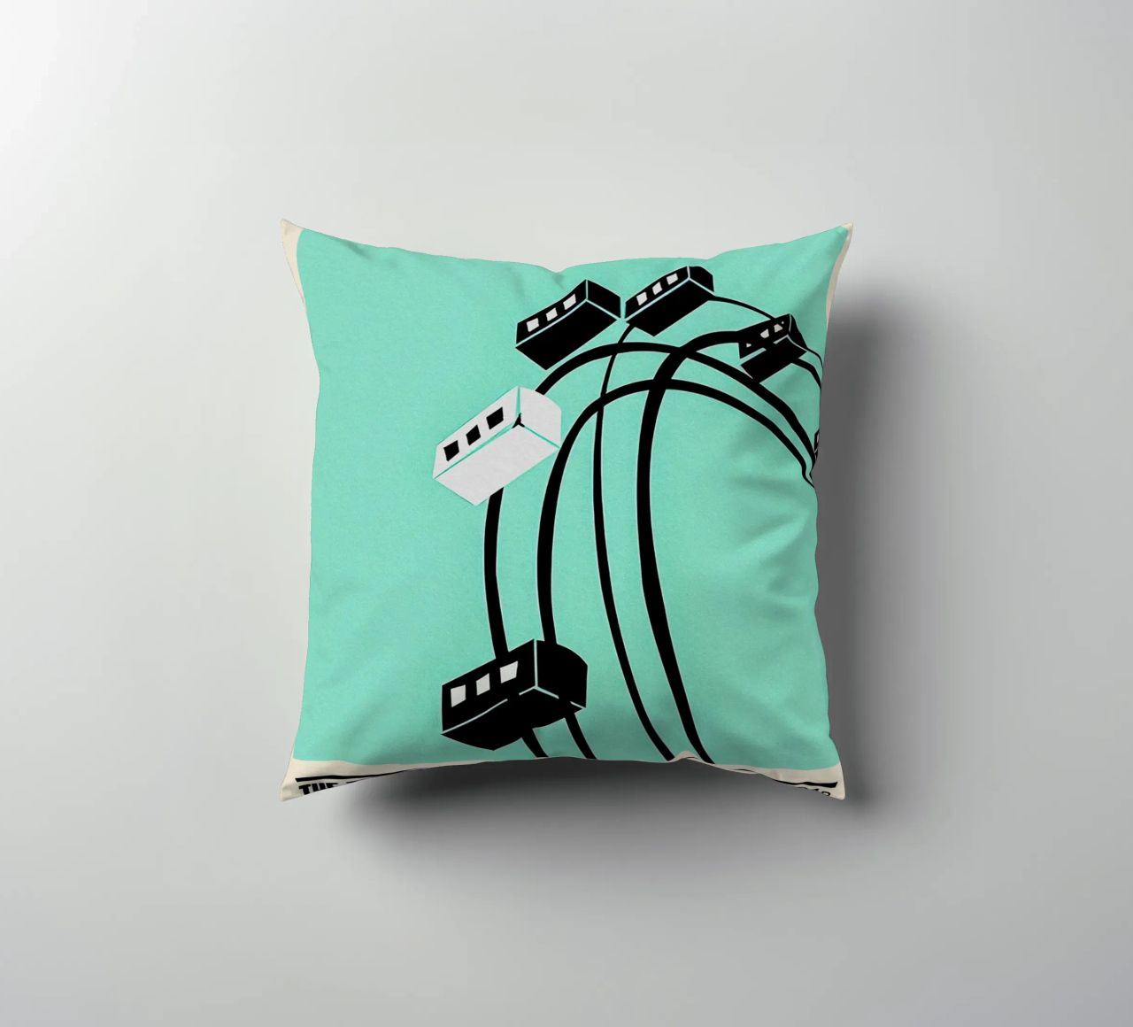 The Third Man cuscino da TheArtstudio