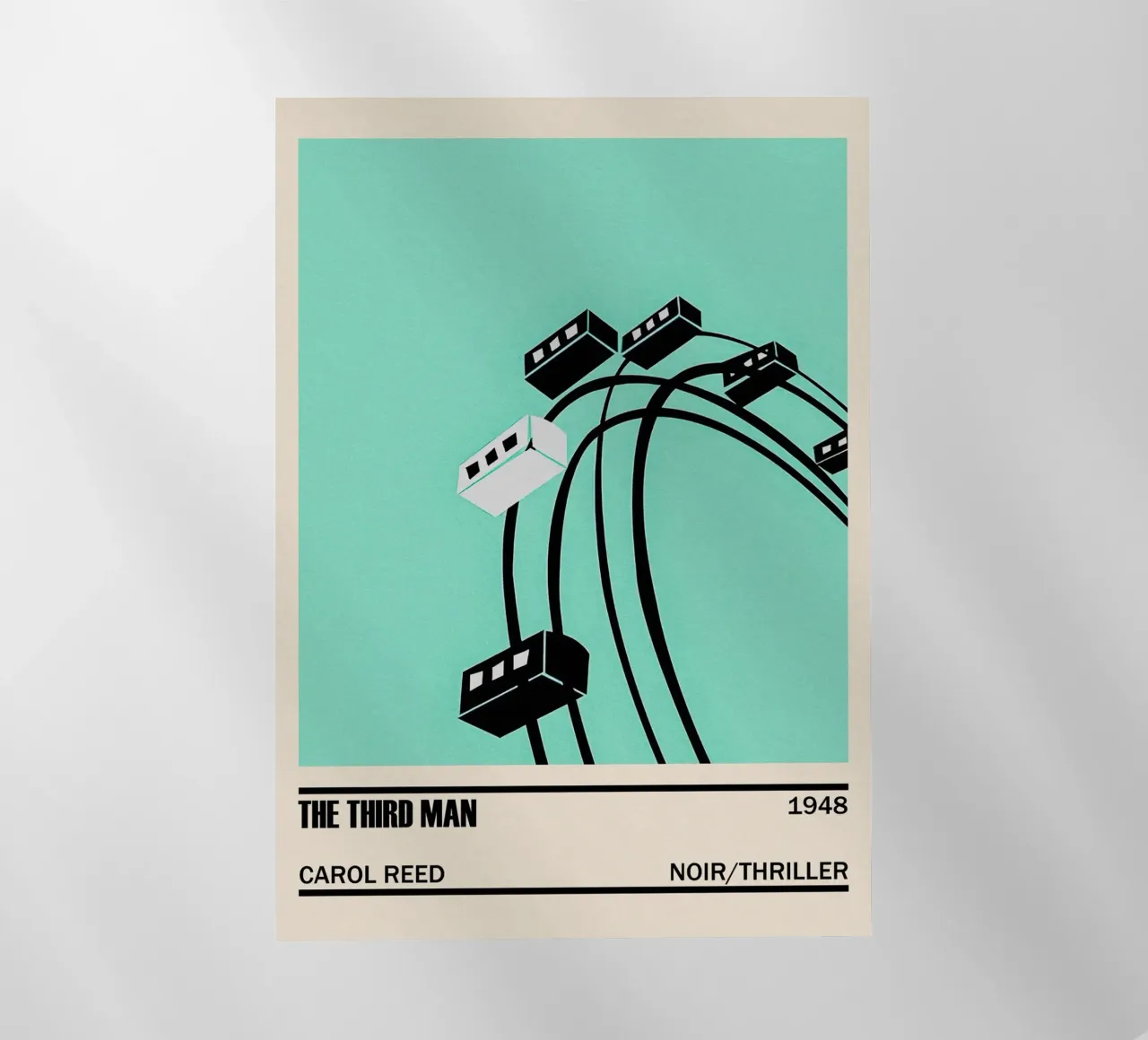 The Third Man pellicola backlit da TheArtstudio