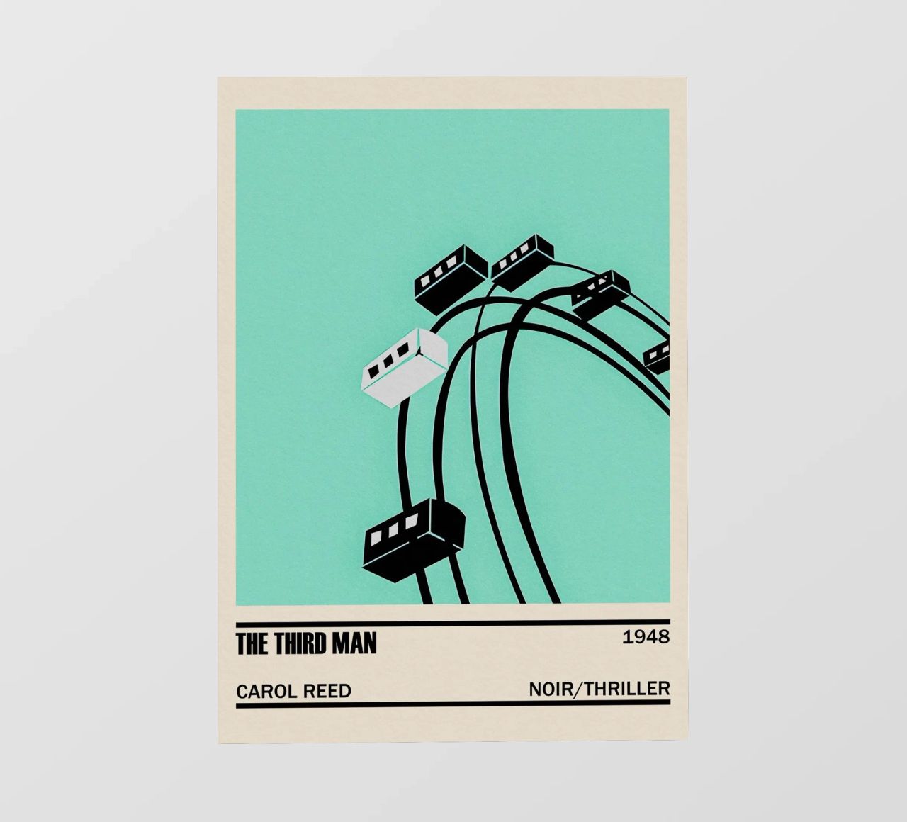 The Third Man telo in pvc da TheArtstudio
