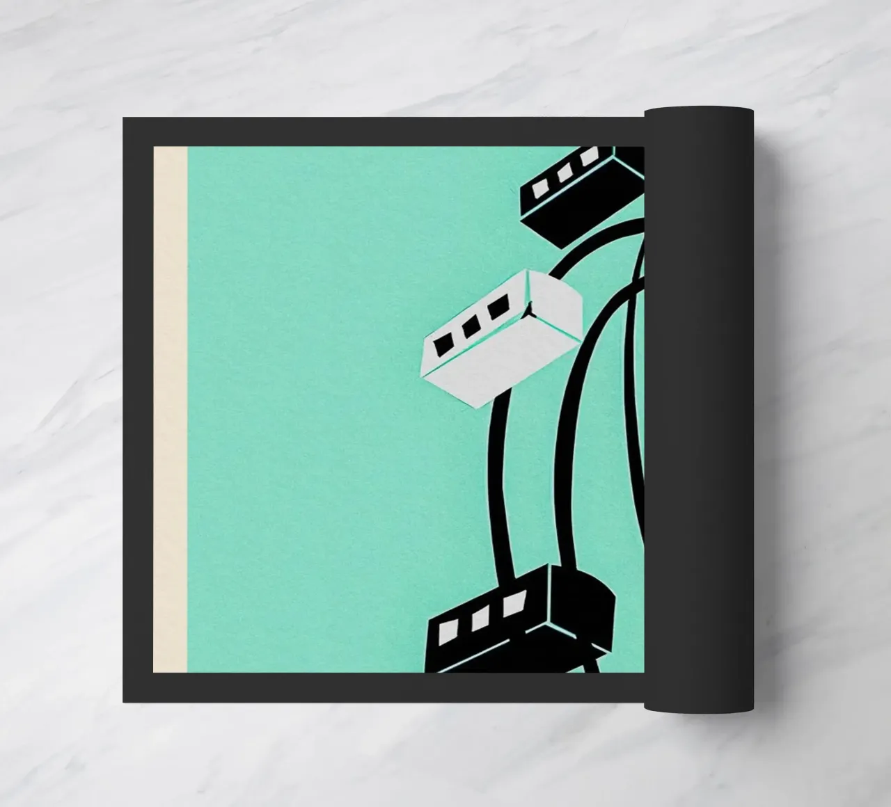 The Third Man doormat by TheArtstudio