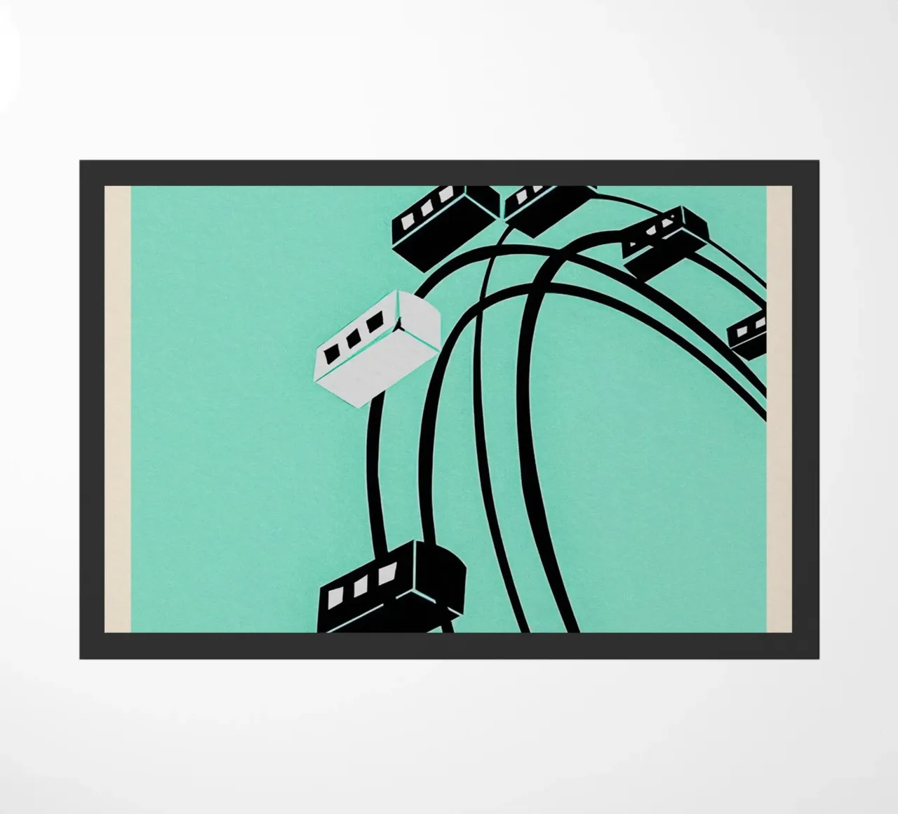 The Third Man doormat by TheArtstudio