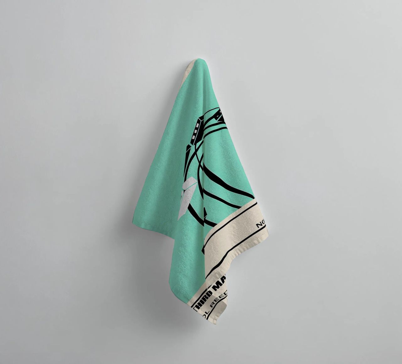 The Third Man asciugamano da bagno da TheArtstudio