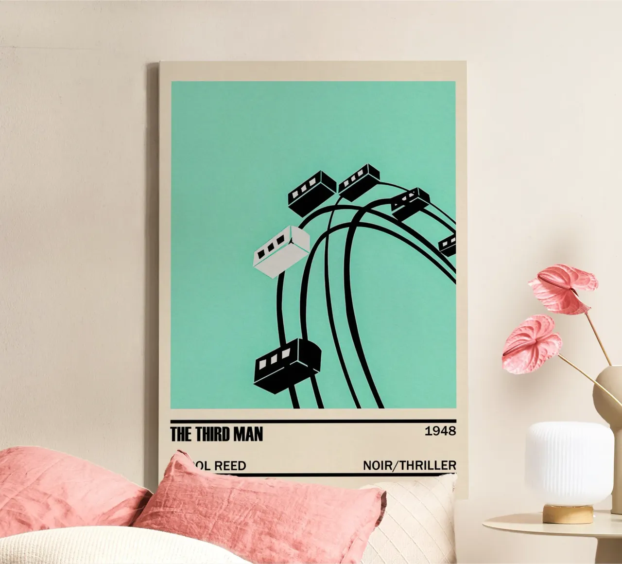 The Third Man tela con Cornice a cassetta da TheArtstudio