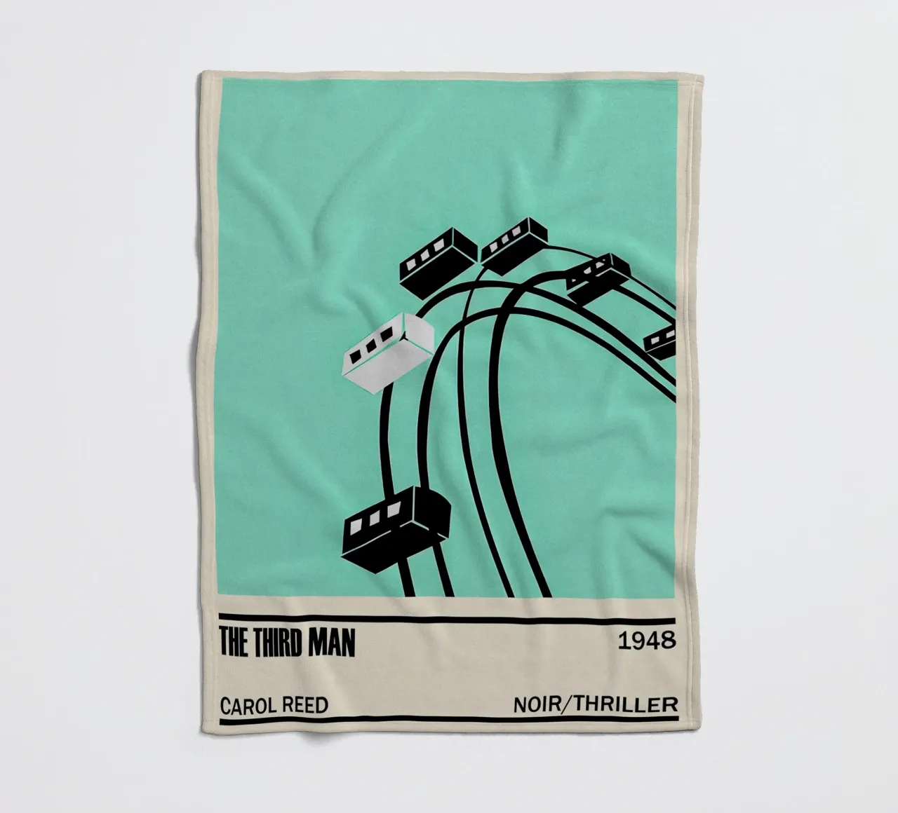 The Third Man manta de franela de TheArtstudio