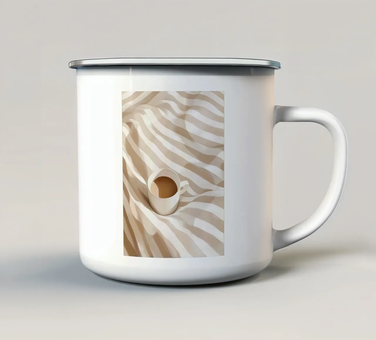 Sogni pastello al caffè tazza in smalto da Carinaprint